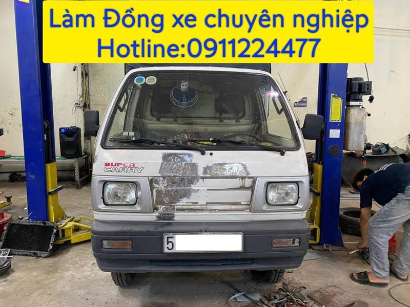 Đồng sơn phục hồi xe tai nạn