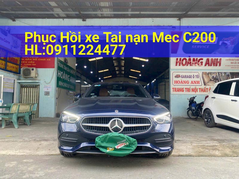 Đồng sơn phục hồi xe tai nạn