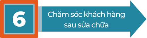 Chăm sóc khách hàng sau sửa chữa